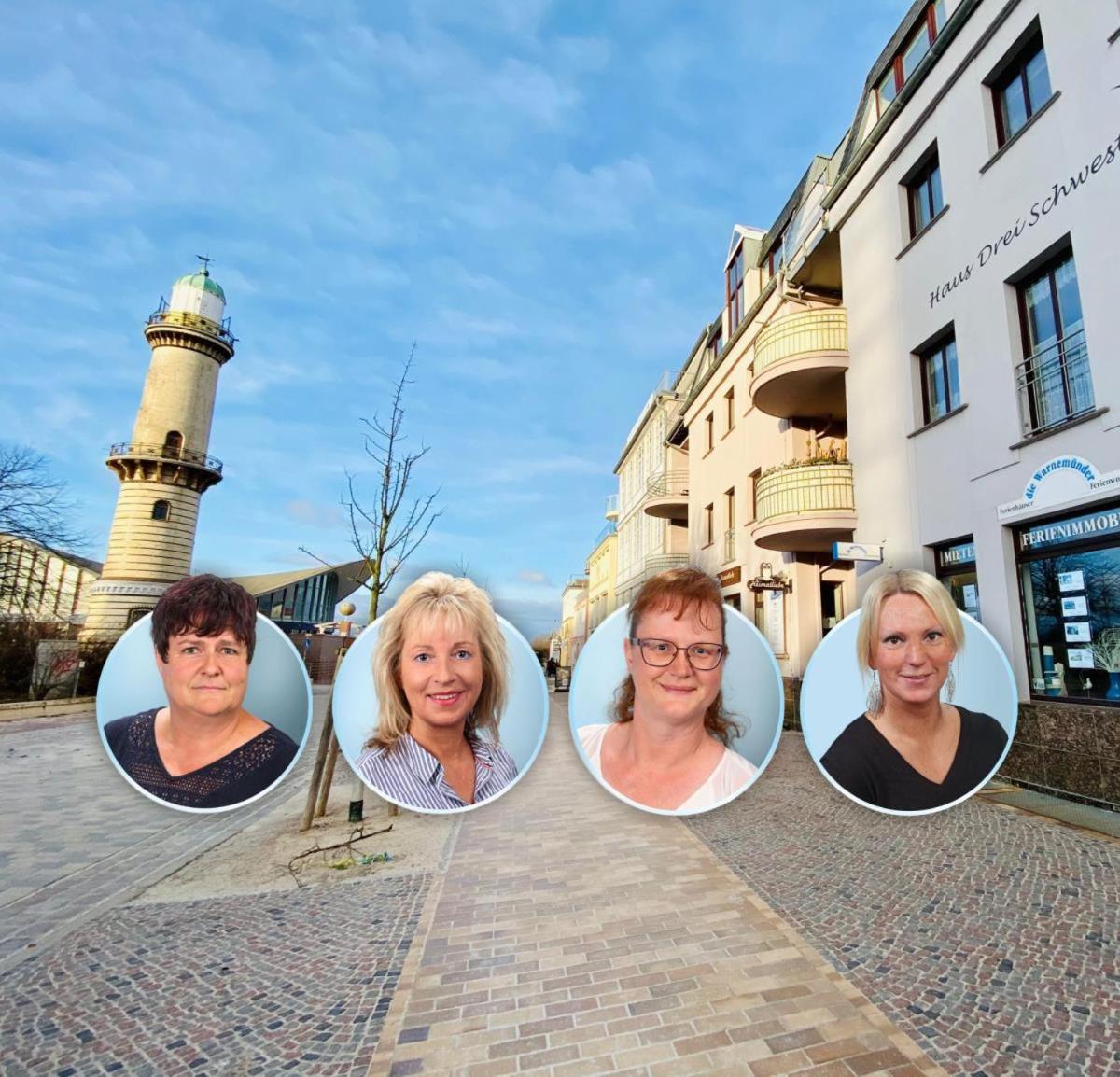 Haus Drei Schwestern, Traumblick Rostock Eksteriør billede